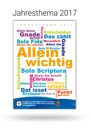 Jahres- Thema | Efg-bethel.de – Evangelisch-Freikirchliche Gemeinde Berlin-Lichterfelde „Bethel“